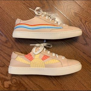 Soludos Rainbow Wave Sneaker size 9